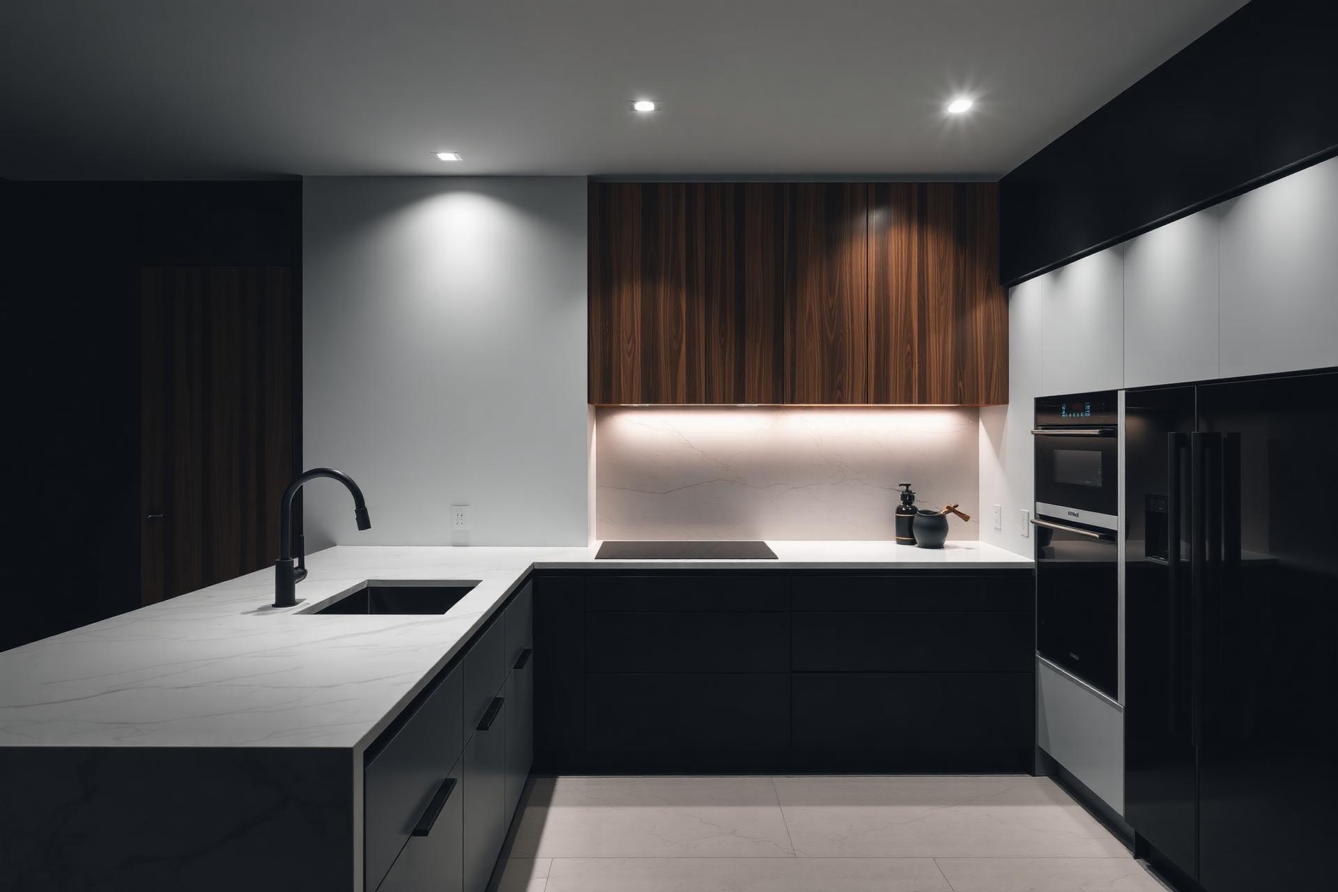 Modern remodeled kitchen